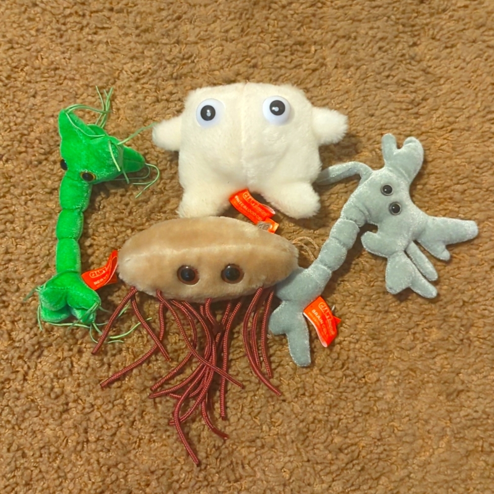 GIANT Microbes Stuffed Toy Collection